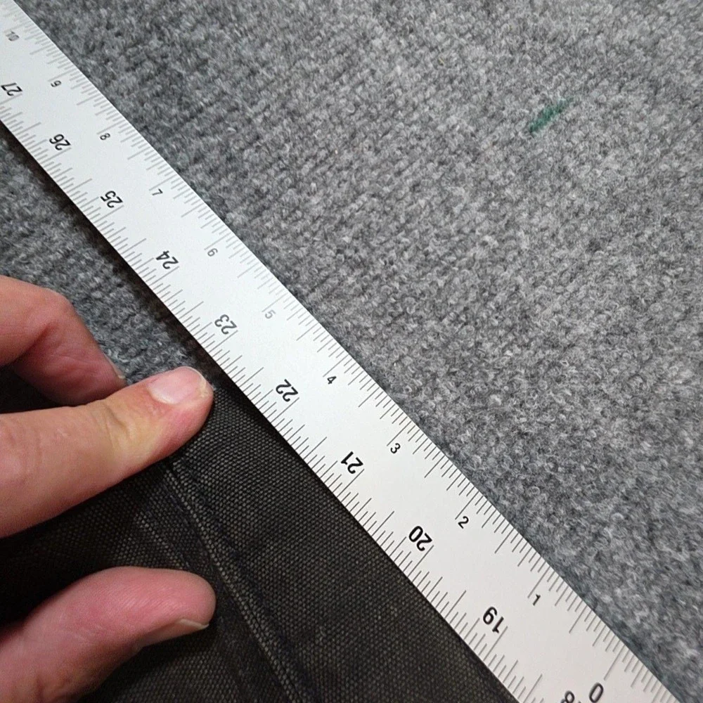 Carhartt B01 Pants Mens 36x34 Black Canvas Double Front Carpenter Workwear USA